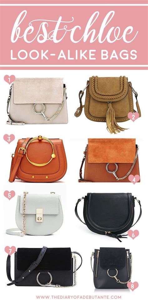 chloe faye look alike|chloe handbags looks like alikes.